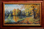 obraz Podzim u Třemešských rybníků