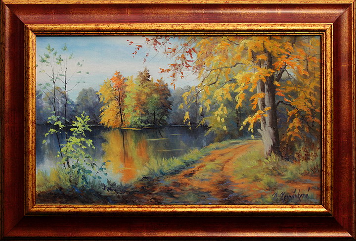 Prodejní galerie - Podzim u Třemešských rybníků